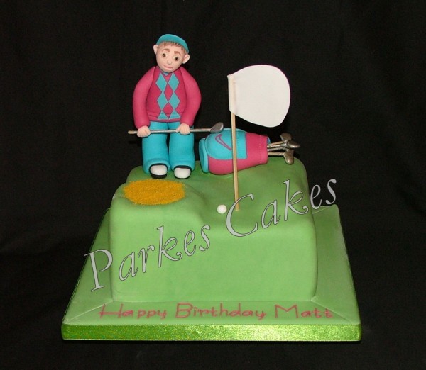 golf cake